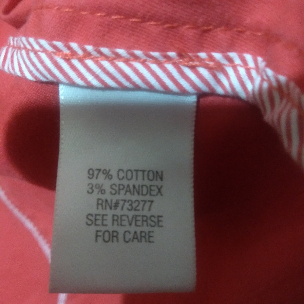 Sonoma 3/4 sleeve rosy red jacket with belt size medium - Picture 11 of 11